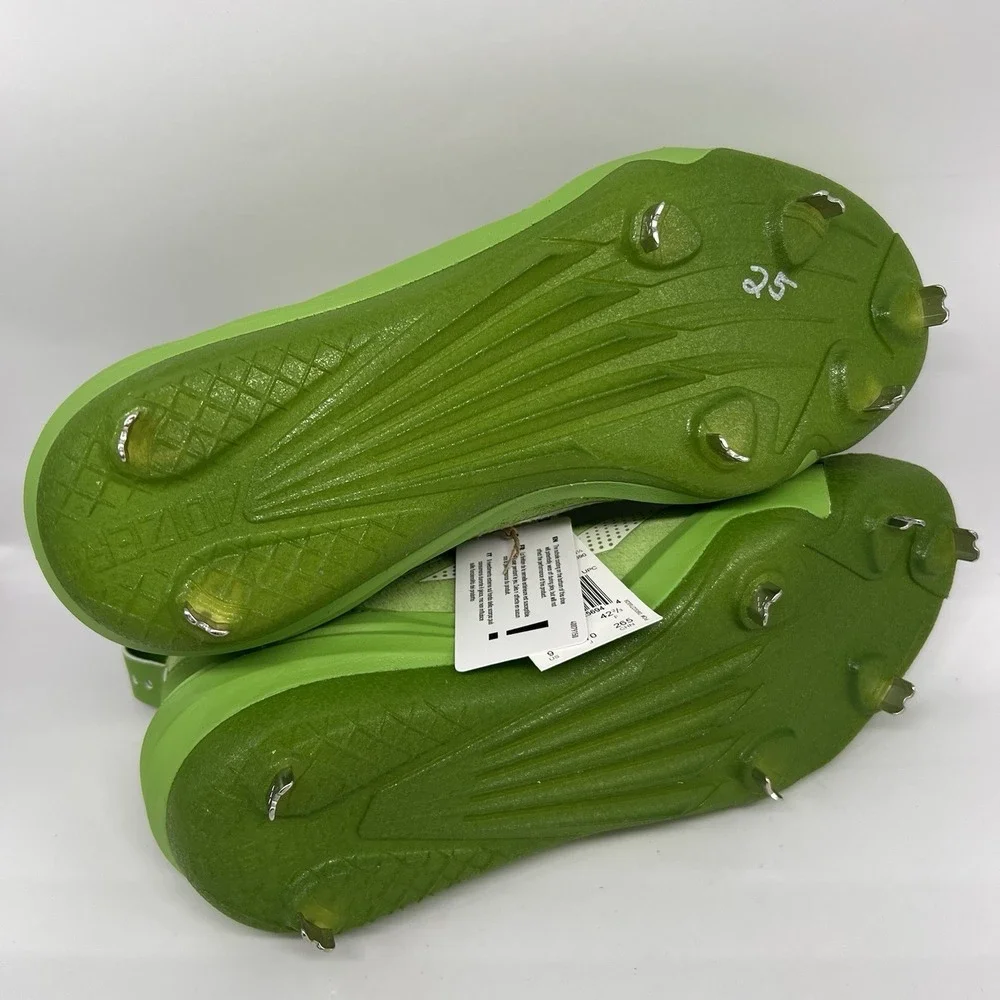 Adidas Adizero Impact Metal Cleats BSB SOMOS Baseball Rave Green JS2978 Mens 9